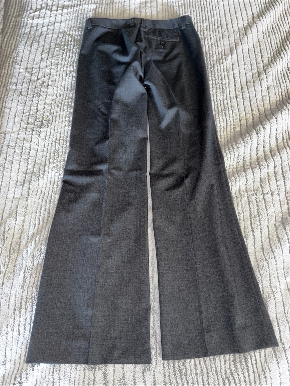 Women’s Tailored Dress Pants in Charcoal Gray - Picture 3 of 3